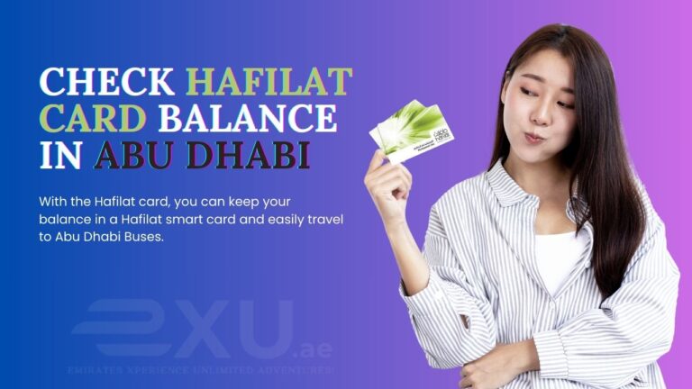 Check Your Hafilat Card Balance in Abu Dhabi