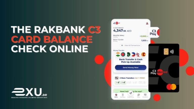 RAKBANK C3 Card Balance Check Online