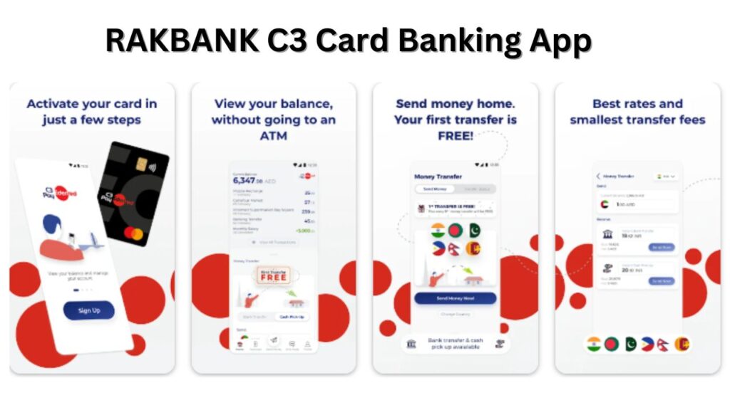 RAKBANK C3 Card Banking App