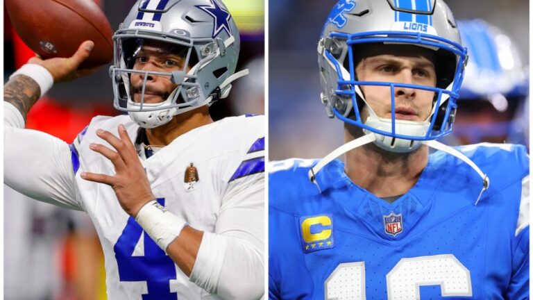 Cowboys vs. Commanders; Lions vs. Vikings