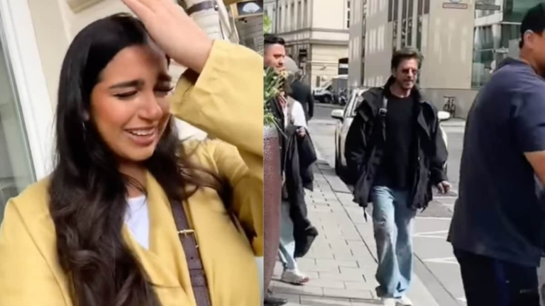 Watch: Fan’s Reaction After Shah Rukh Khan Hugged Her And Said ‘God Bless You’