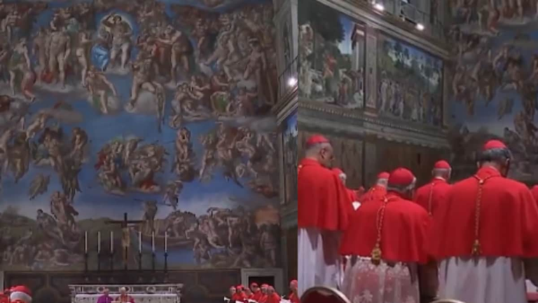 Watch: Pope Leo XIV Meets, Embraces Cardinals After Landmark Election