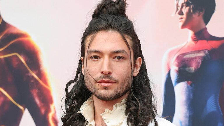 Ezra Miller Walks Cannes Red Carpet at Die, My Love